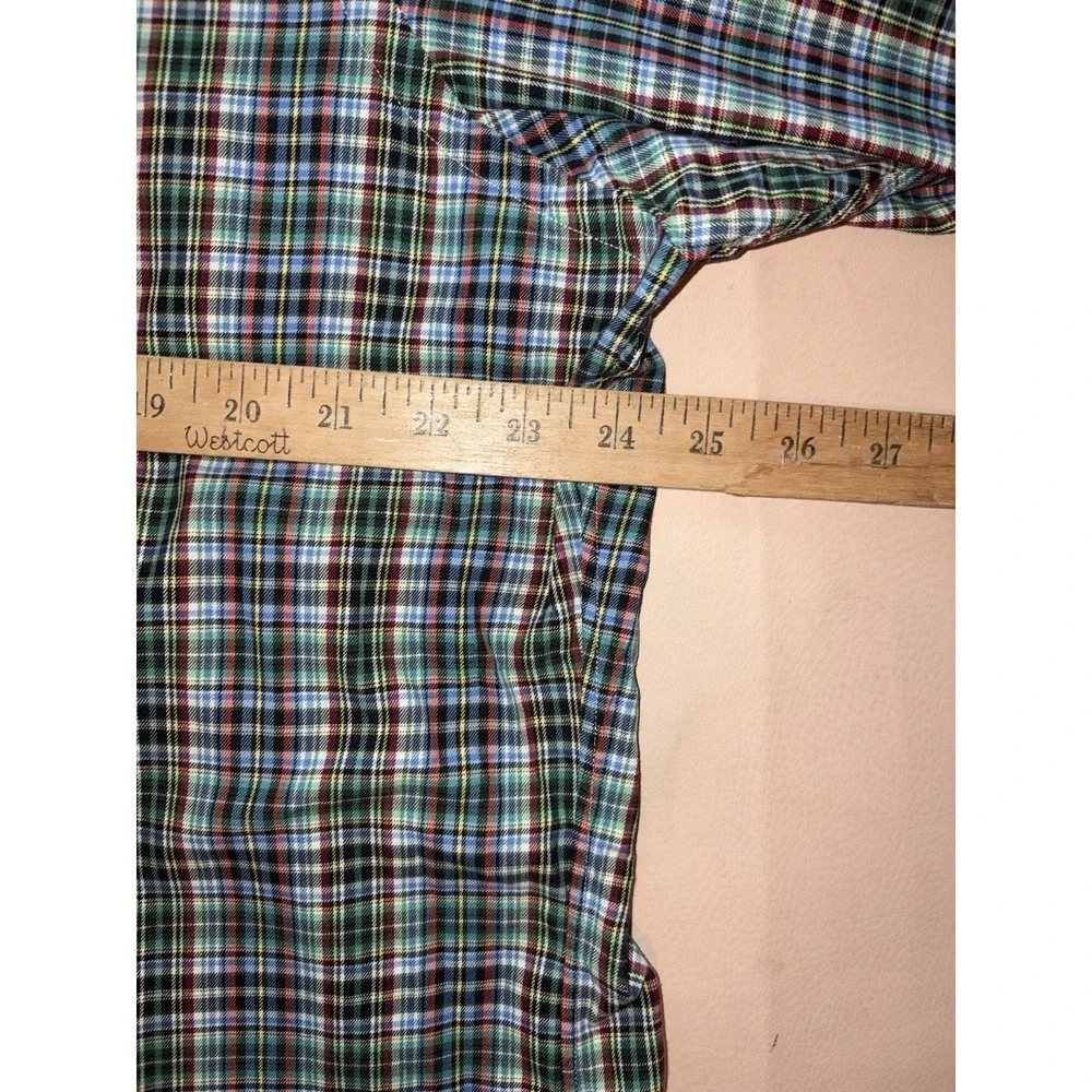 Polo Ralph Lauren Plaid Button Down Mens Large Long Sleeve Classic Fit